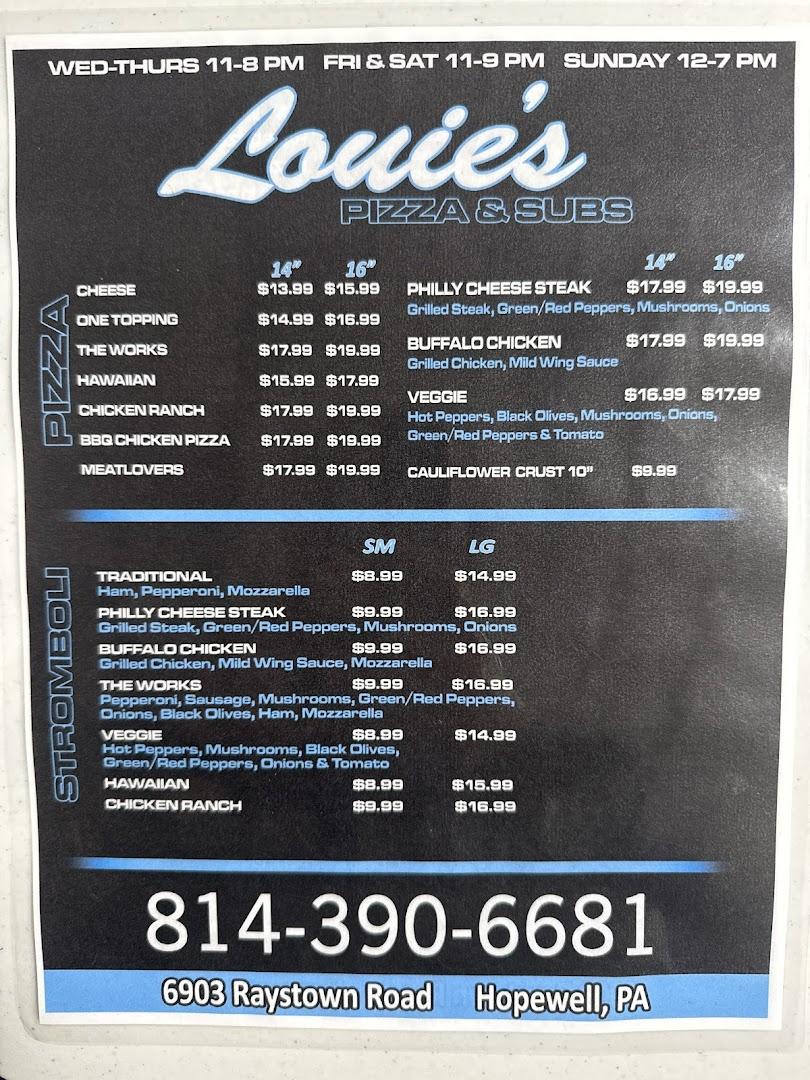 Louie's Pizza & Subs
