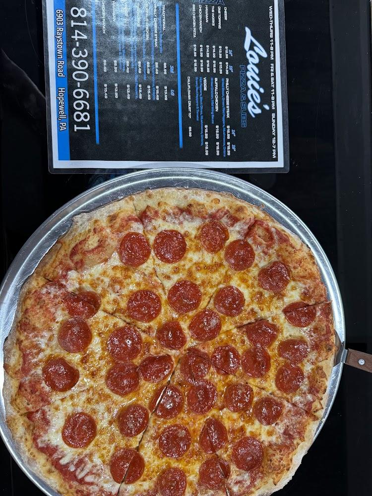 Louie's Pizza & Subs Menu image 4